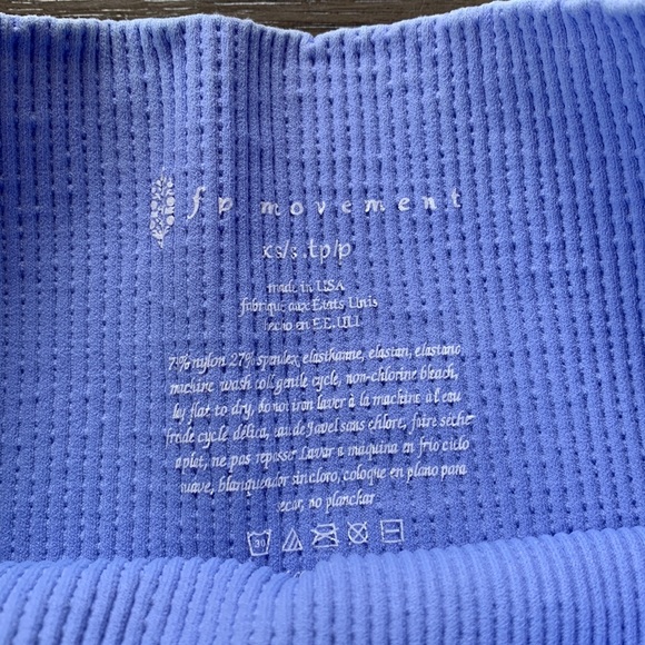 NWOT! FP Free People Movement Happiness Runs Ultra High Rise Leggings Sz XS/S - Picture 7 of 7